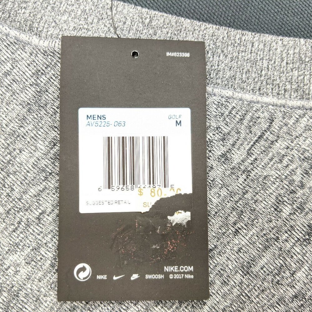 Nike  Golf Sweater Vest Sleeveless V-Neck Gray NWT - Picture 5 of 7